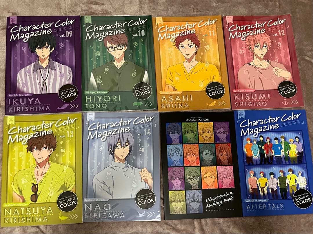 Free! キャラクターズムック、スポットライトカラー　21冊まとめ売り