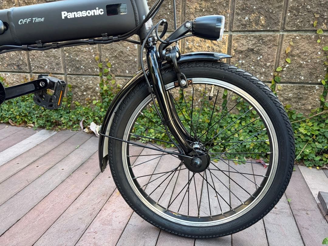 Panasonic OFF TIME 電動折りたたみ自転車 ほぼ新車　送料込み