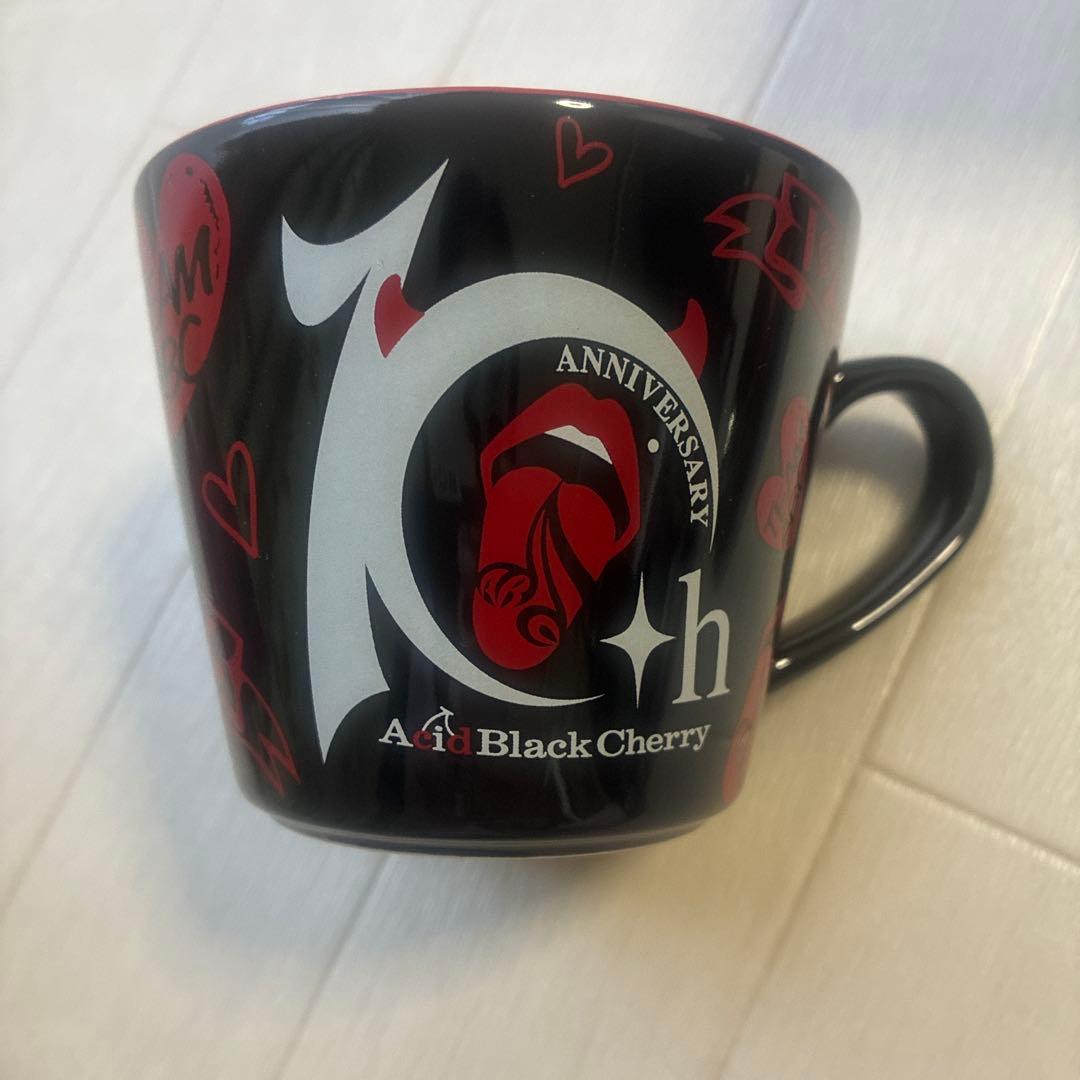 Acid Black Cherry 10周年記念 マグカップ 赤・黒セット