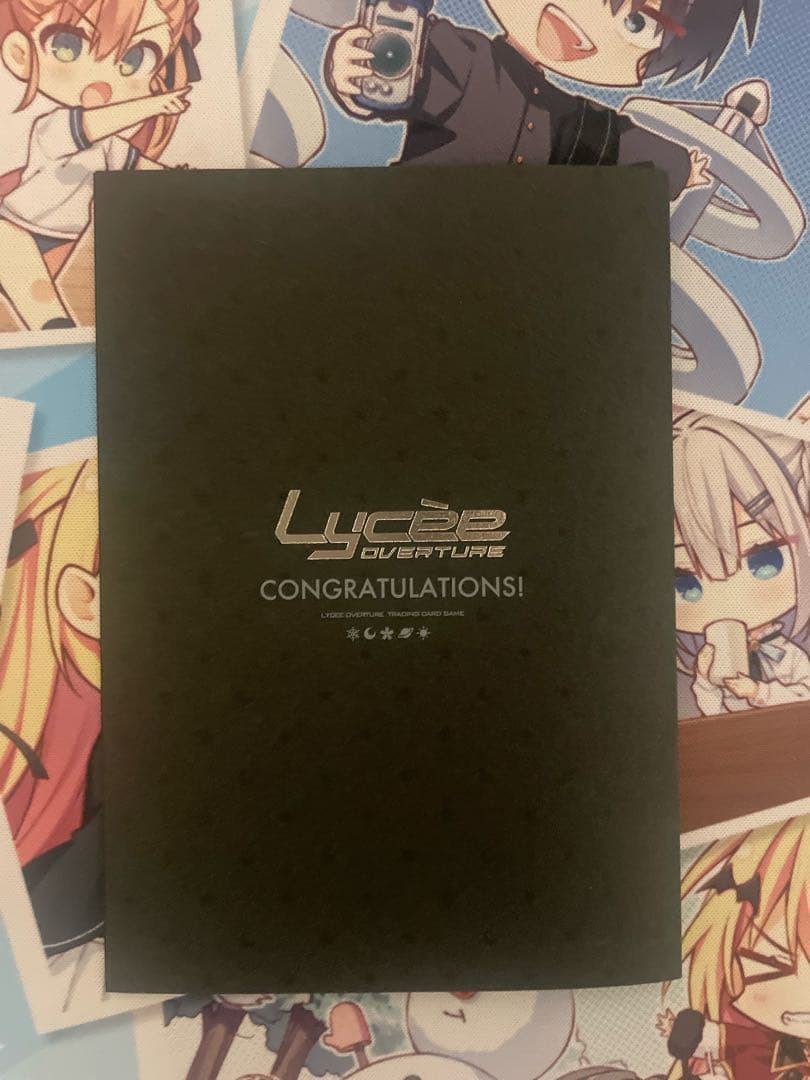 Lycee 直筆サインカード　朱雀院撫子