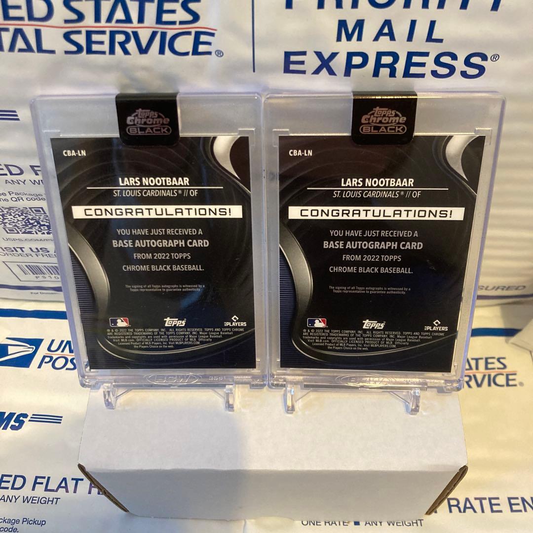 Lars Nootbaar jersey number サインカード WBC