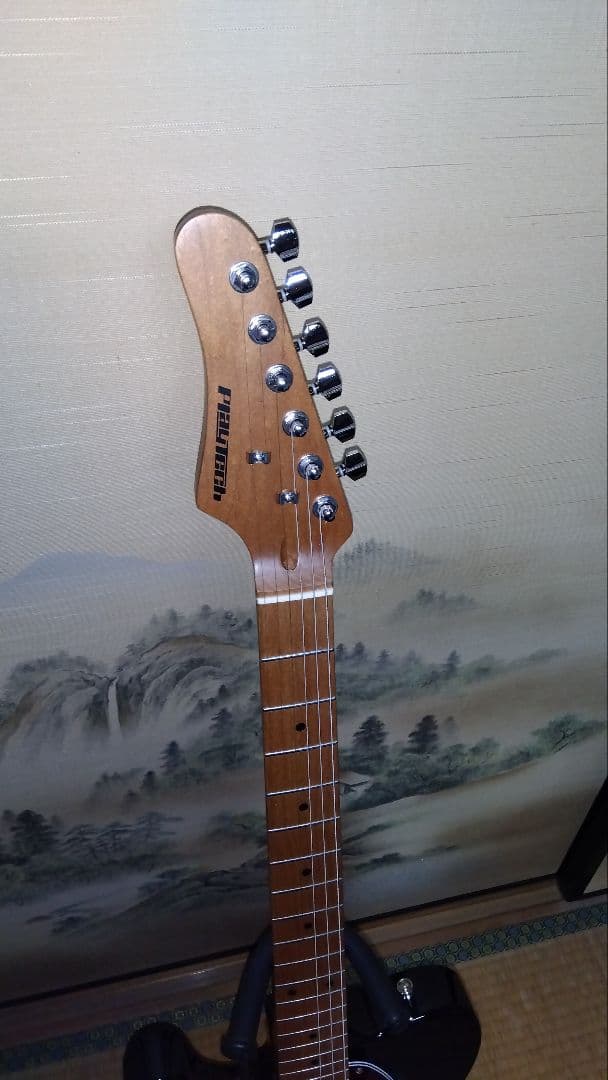 PLAYTECH TL280 Black レフティ テレキャスタータイプ