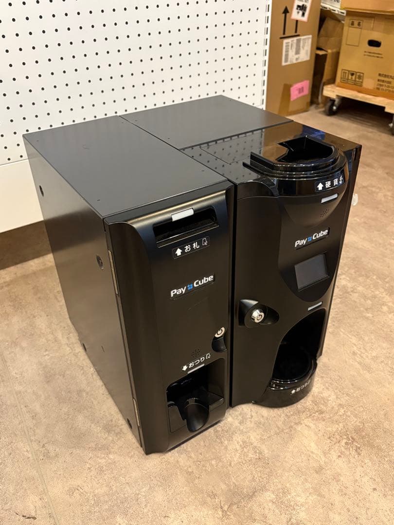 Pay Cube 自動精算機 自動釣銭機