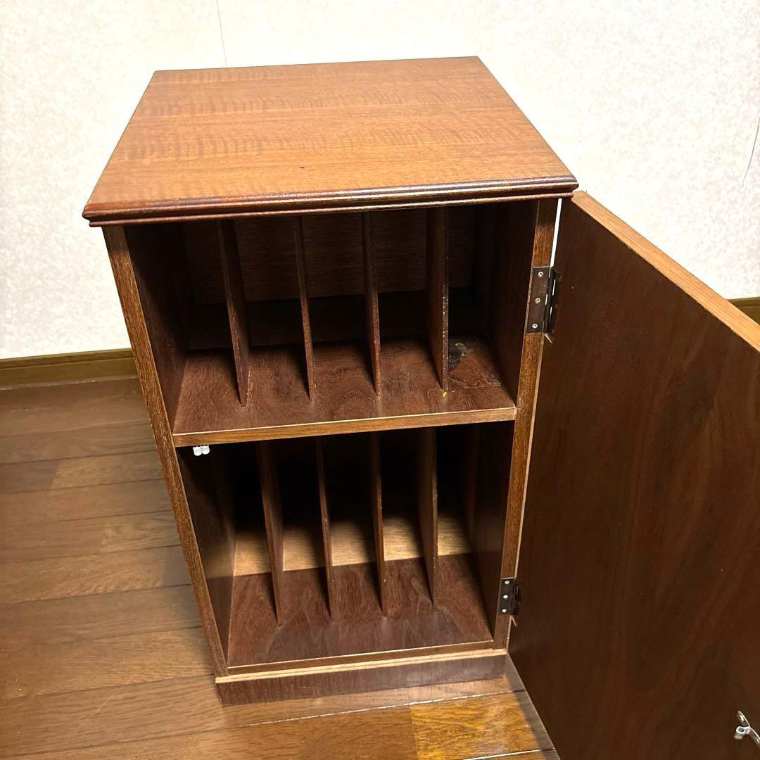 【良品】ヴィンテージ レコードキャビネット レコードラック