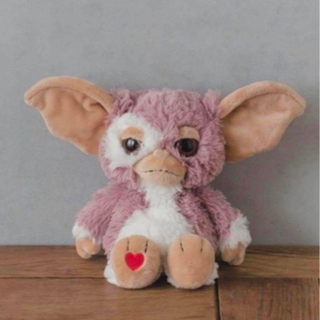 ギズモ ぬいぐるみ NICI 25cm ピンクグレー　ライラックグレー