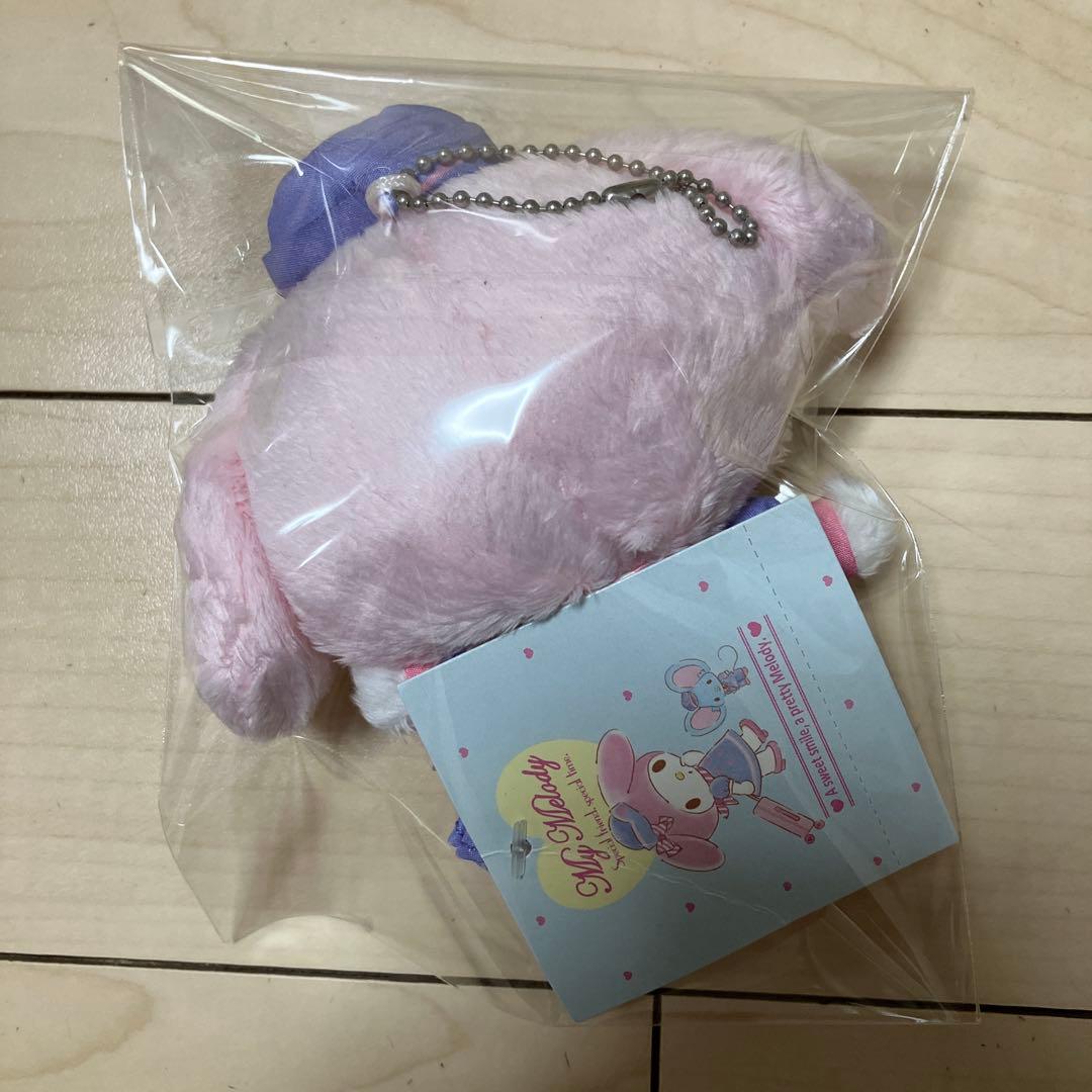 コスメロシリーズ キャビンアテンダント マイメロディ マスコット ぬいぐるみ