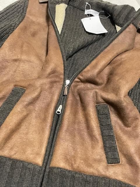 新品 即完ビームス別注カラーGRAN SASSOジップアップジャケット ブラウン