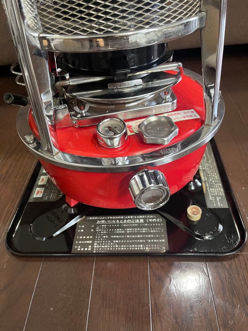 フジカ　石油ストーブ KSPー1(赤)