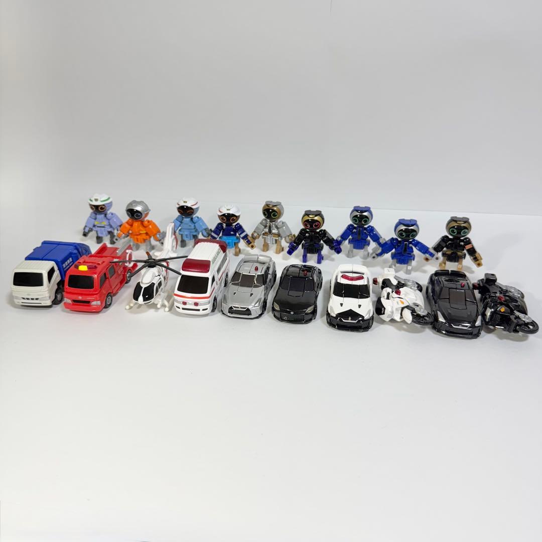 トミカヒーローズジョブレイバー　10体セット