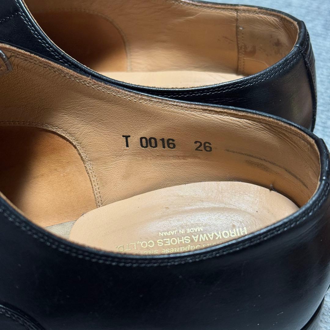 SCOTCH GRAIN スコッチグレイン ストレートチップ T0016 黒