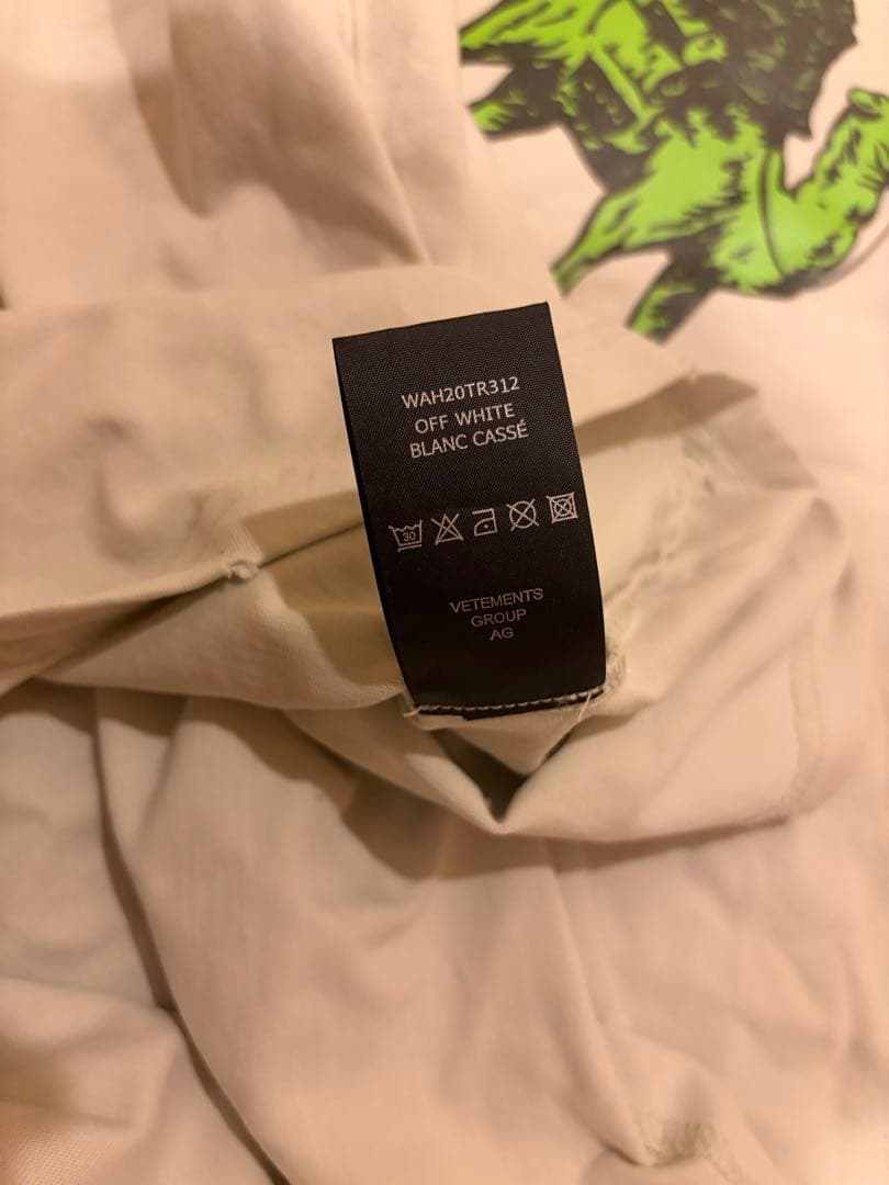 お*る様 VETEMENTS DARK WEB SILK ROAD LOGO C