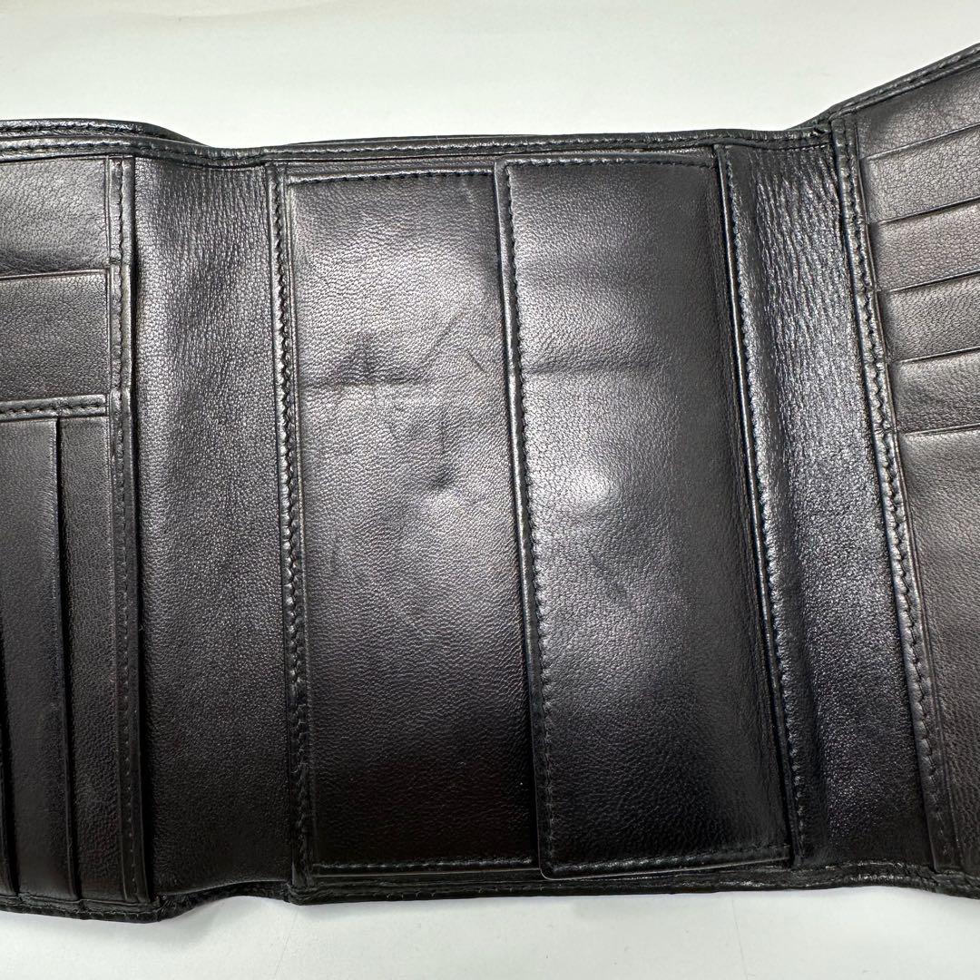 【美品】 DIOR ディオール レディディオール レザー 折り財布 w4