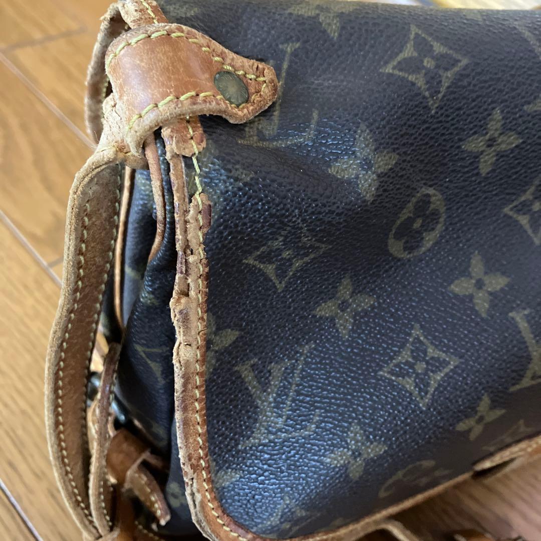 出品6日まで　Louis Vuitton ショルダーバッグ ダークブラウン