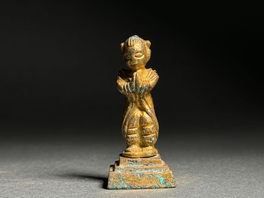 鍍金仏 詳細不明 中国 李朝 値引き交渉可能