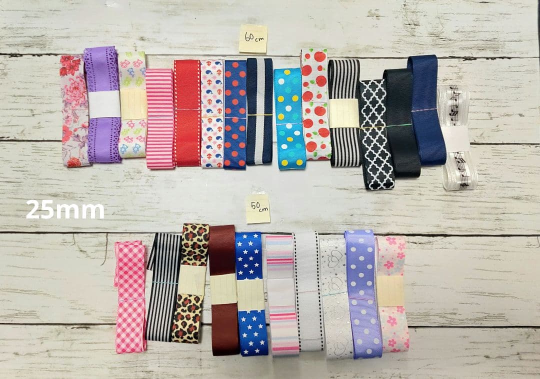 グログランリボン 大量！！ 総メーター220m越え！ リボンまとめ売り