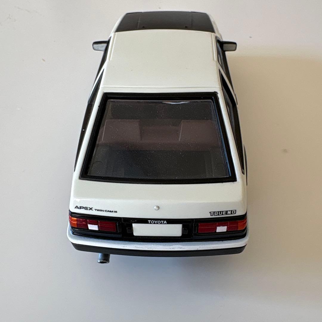 頭文字D 藤原とうふ店　プロジェクトD トヨタ AE86 ミニカー 2台セット