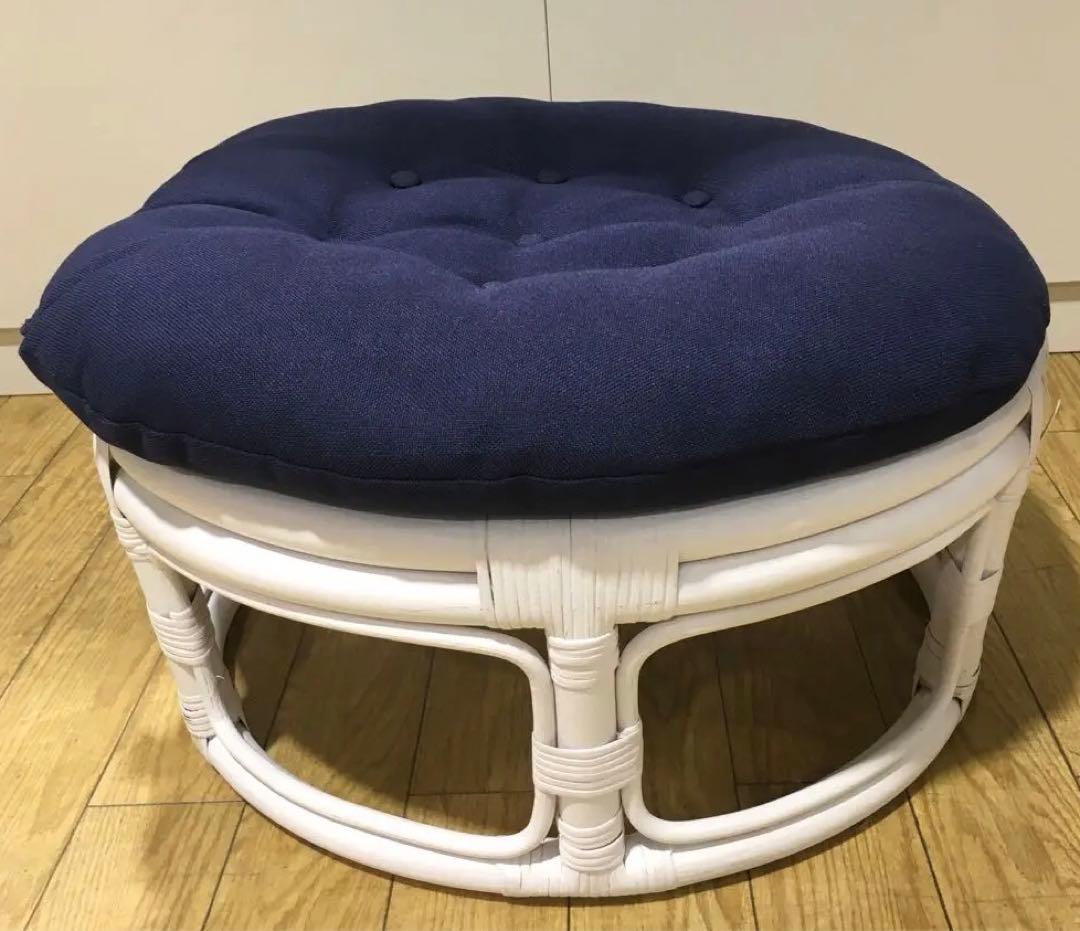 ニトリ　パパサンチェア+スツールセット