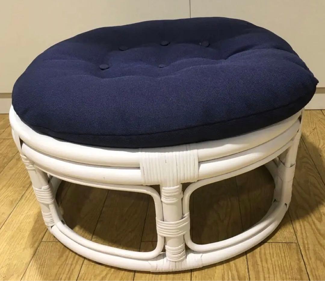 ニトリ　パパサンチェア+スツールセット