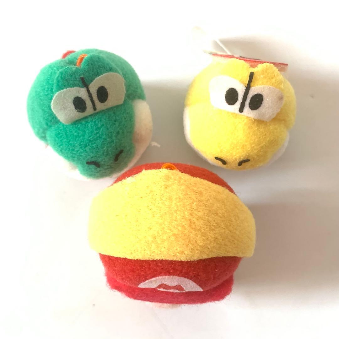 未使用 きゃらころ スーパーマリオ ヨッシーアイランド マスコット 3個