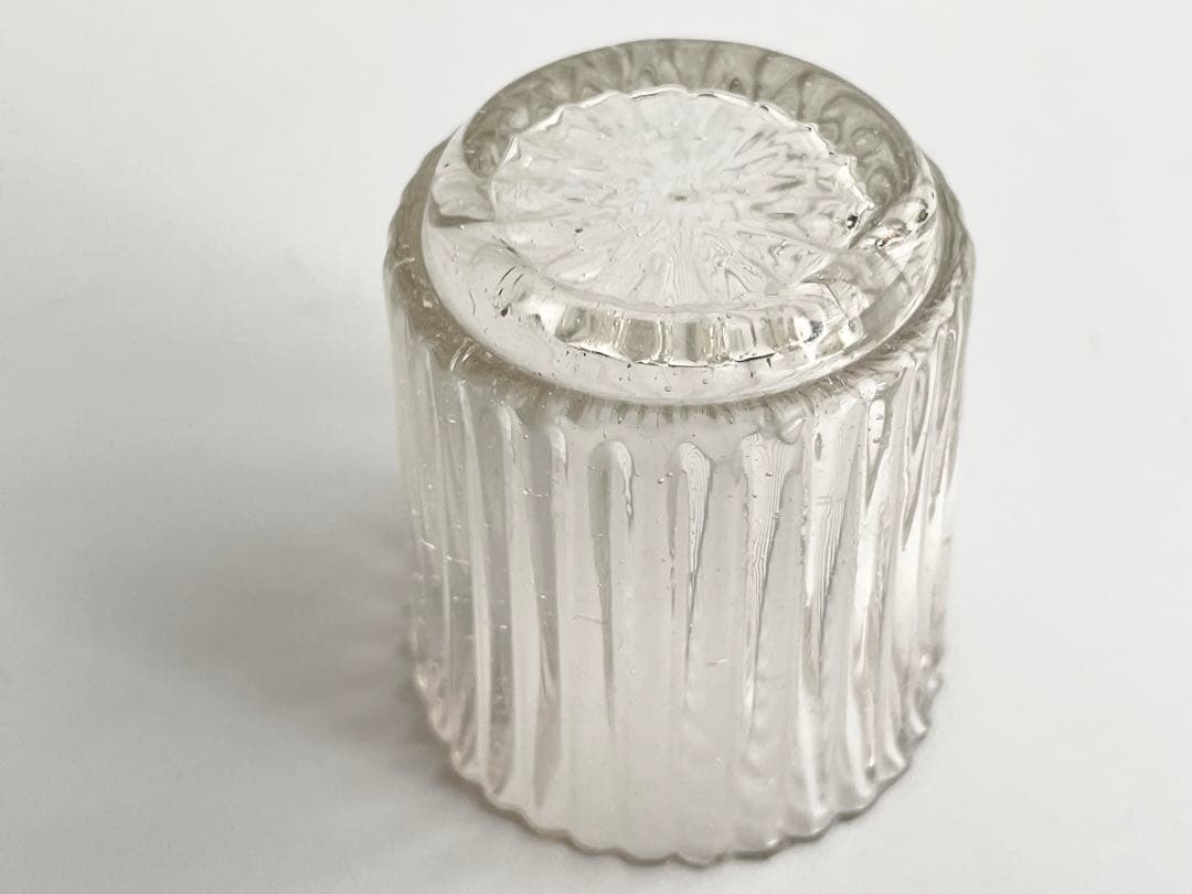 骨董　アンティーク　江戸ガラス　杯　猪口　酒器　硝子　ギヤマン　義山