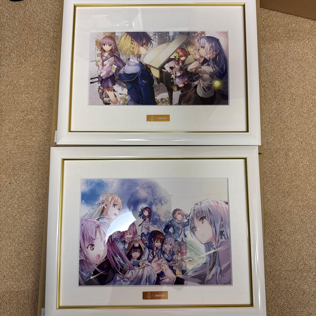 Angel Beats! ヘブンバーンズレッド　コラボ　複製原画　ヘブバン
