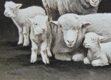 奈良岡正夫、【絆】、希少な額装用画集より、新品額装付