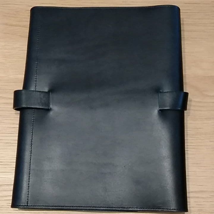 【新品】石原10年日記専用　本革カバー ブラック