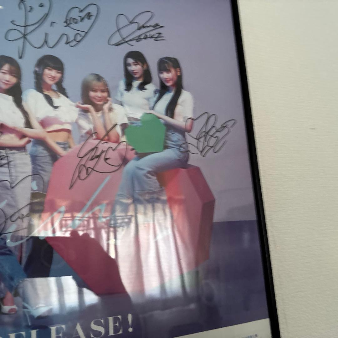 ユ*読様 =LOVE イコラブ Be Selfish 全員直筆サイン入りポスター