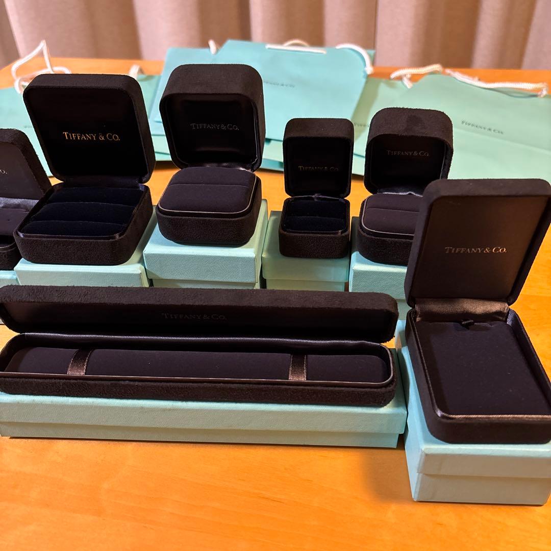 Tiffany ティファニー ジュエリーボックス 空箱 7点セット