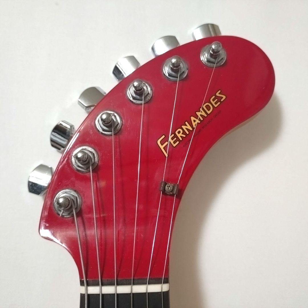 FERNANDES　フェルナンデス　ZO-3　レッド　コンパクト　アンプ内蔵