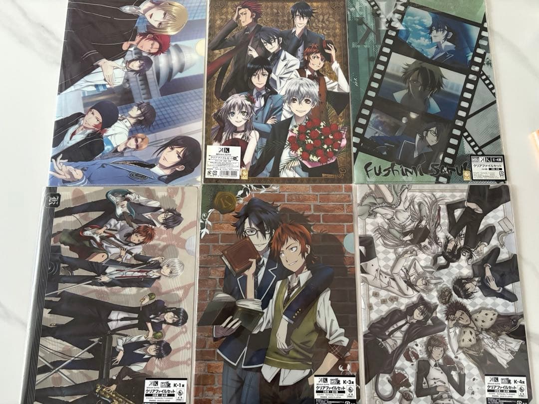 アニメK クリアファイル　アニくじ 特典 イベント FC