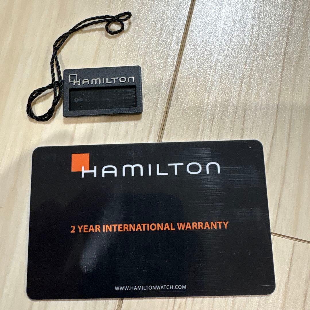 ♡*♡様 HAMILTON KHAKI ハミルトン　ブラック アナログ腕時計