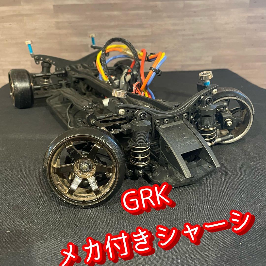 シバタ shibata GRK シャーシ メカ付き ドリフト