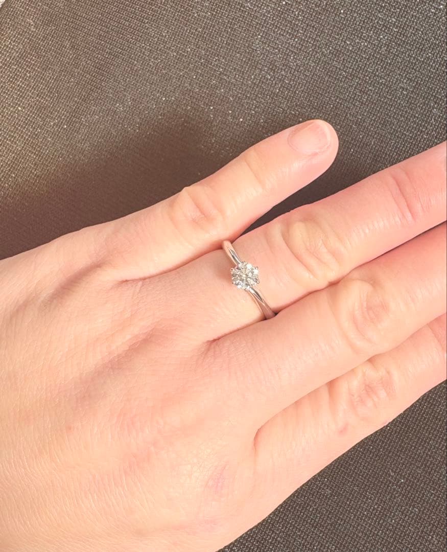 【SUMO公式アカウント03】プラチナダイヤリング Sarineレポート付