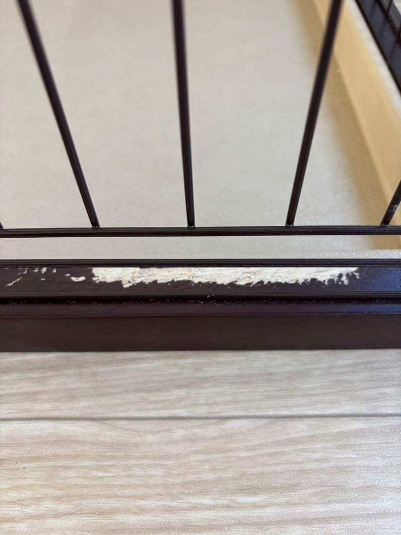 ペティオ トイレのしつけができるドッグルームサークル ブラウン　ワイド　屋根付き