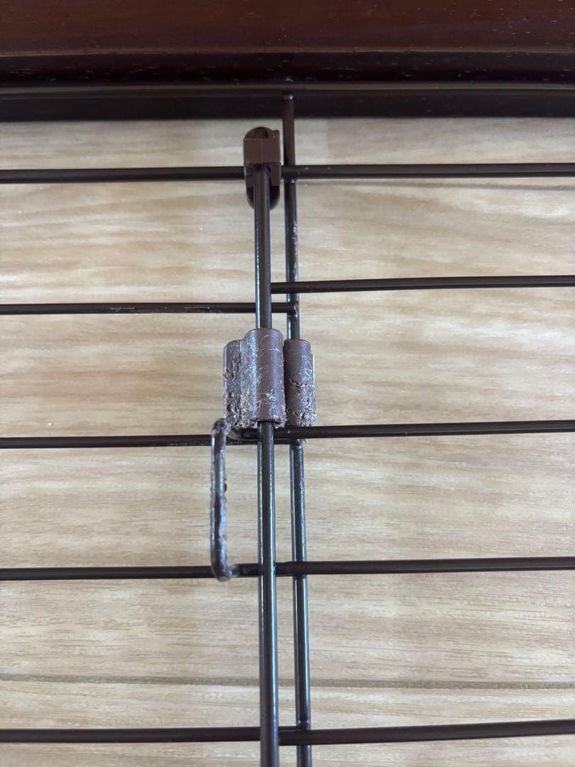 ペティオ トイレのしつけができるドッグルームサークル ブラウン　ワイド　屋根付き