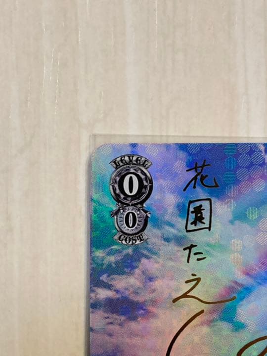 花園たえ　PR SSP プロモ　サイン　希少　硬質ケース発送