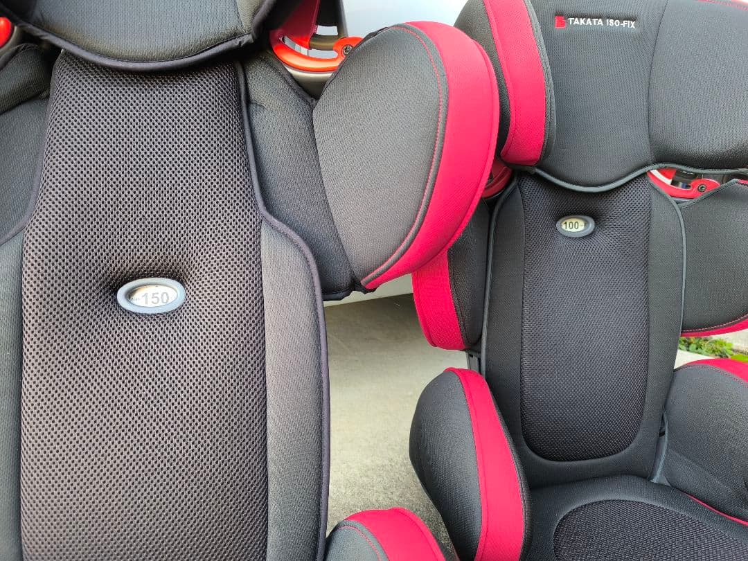 TAKATA ジュニアシート ISO-FIX 2個セット