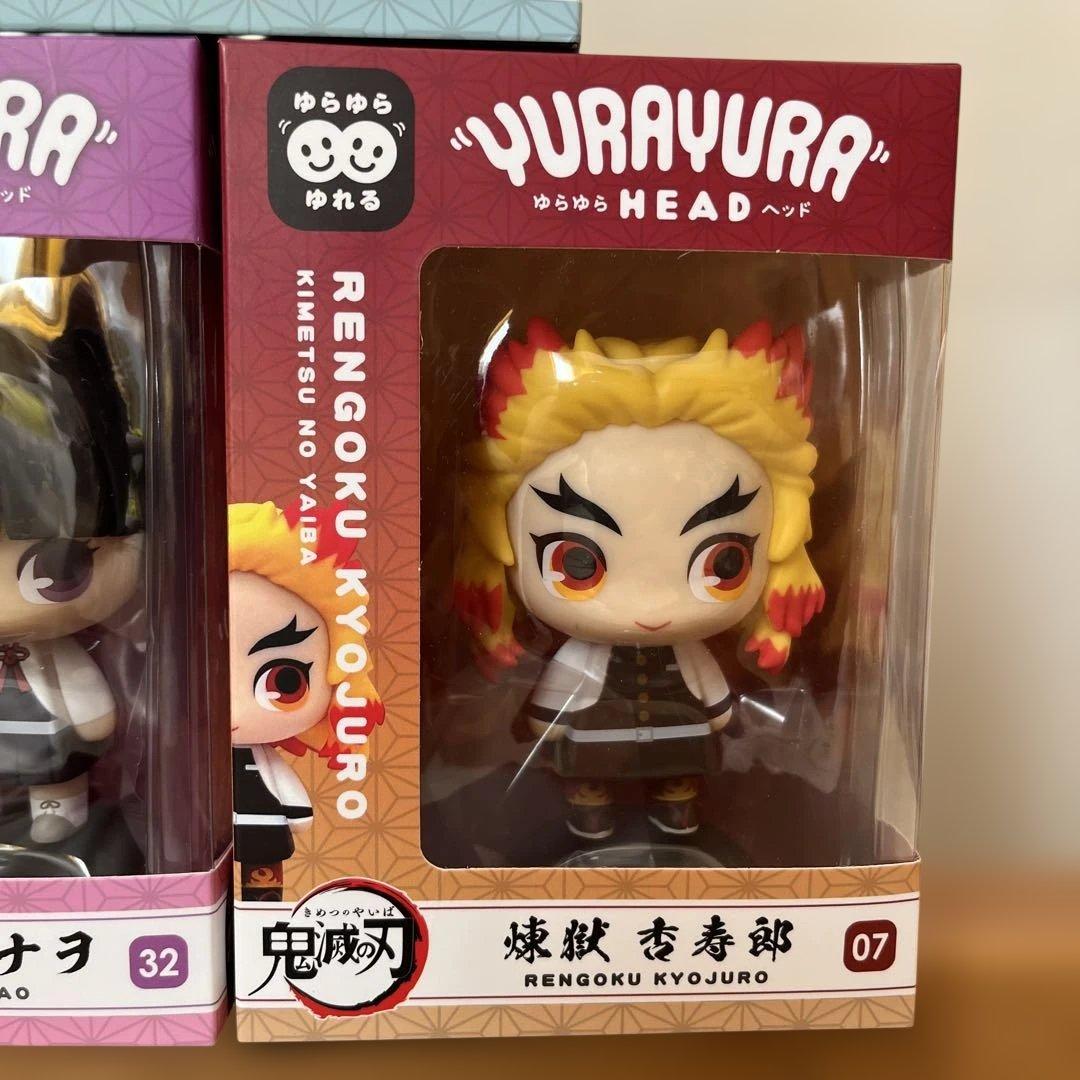 鬼滅の刃 YURAYURA HEAD フィギュア 7体セット