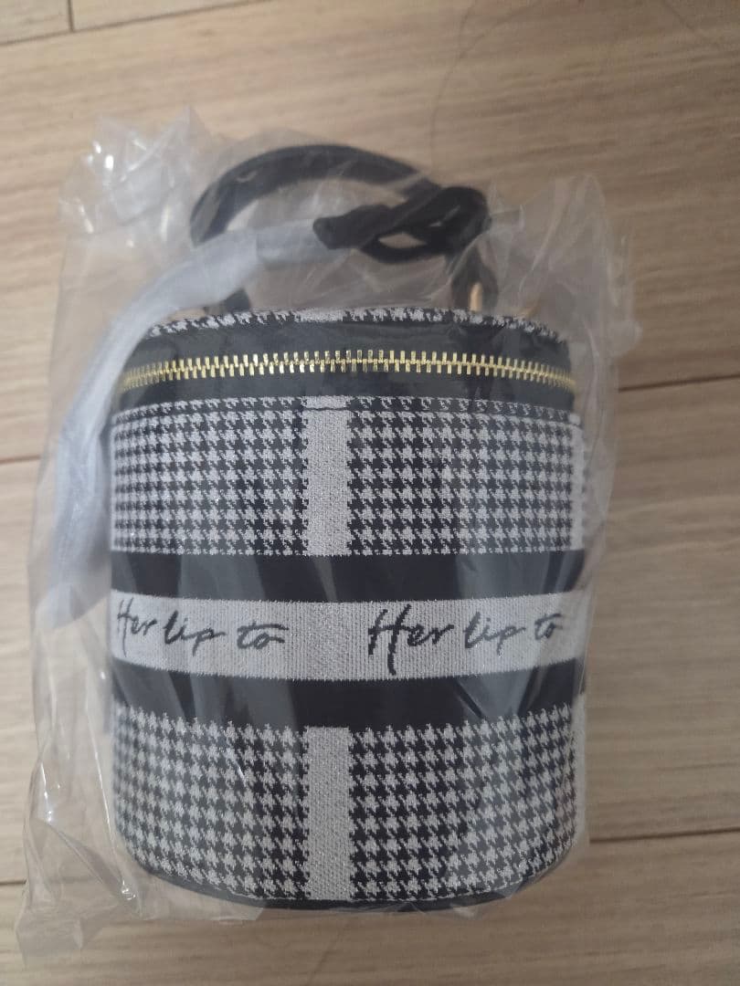 herlipto Jacquard Mini Vanity Bag 新品