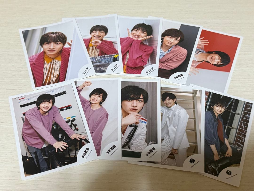 少年忍者 川﨑皇輝 川崎皇輝 ジュニア公式写真168枚セット