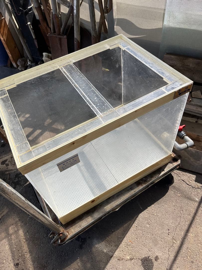 ゼンスイ活魚濾過層、ゼンスイ活魚水槽用濾過層、オーバーフロー濾過層、スノコ付