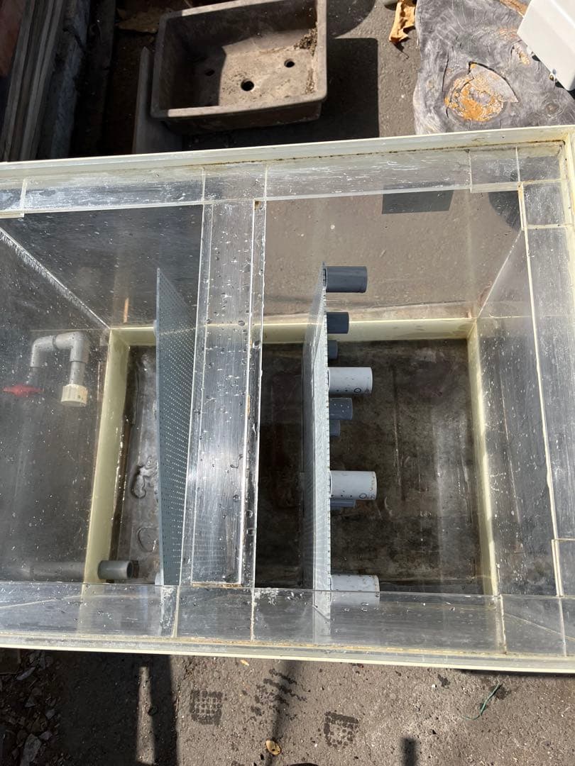 ゼンスイ活魚濾過層、ゼンスイ活魚水槽用濾過層、オーバーフロー濾過層、スノコ付