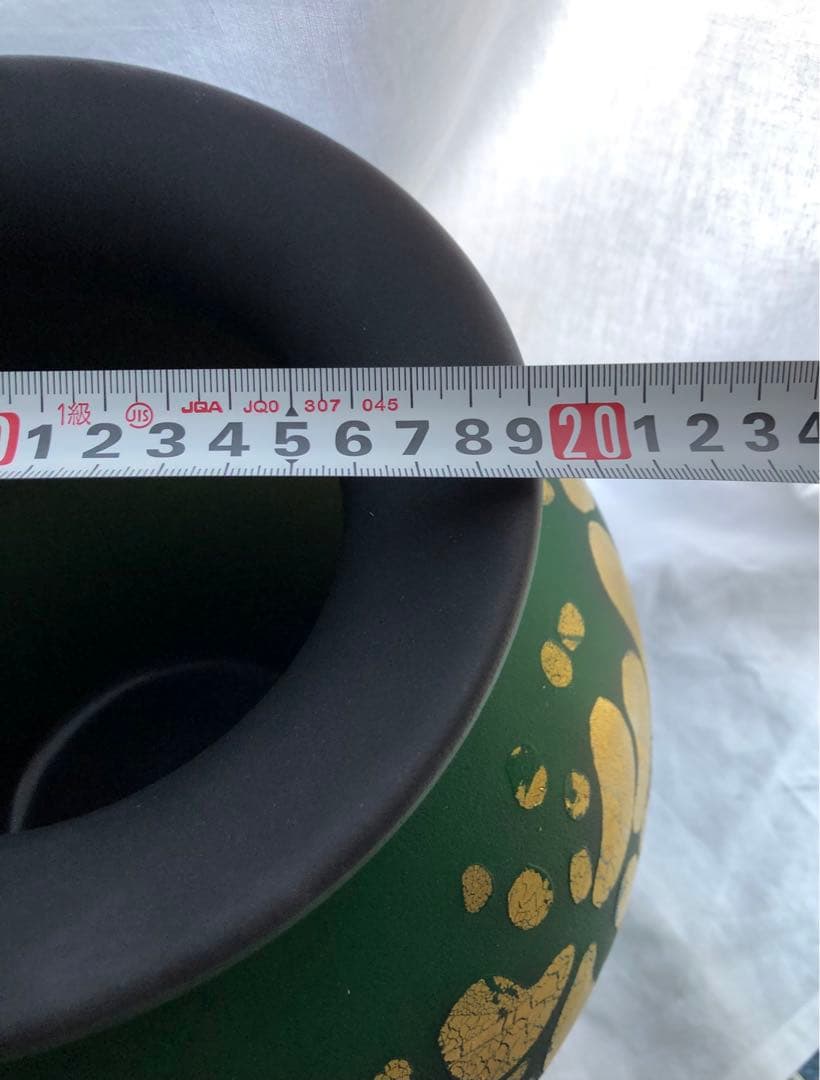 ●骨董品●￼壺●花器●ガラス●河口馬次郎作