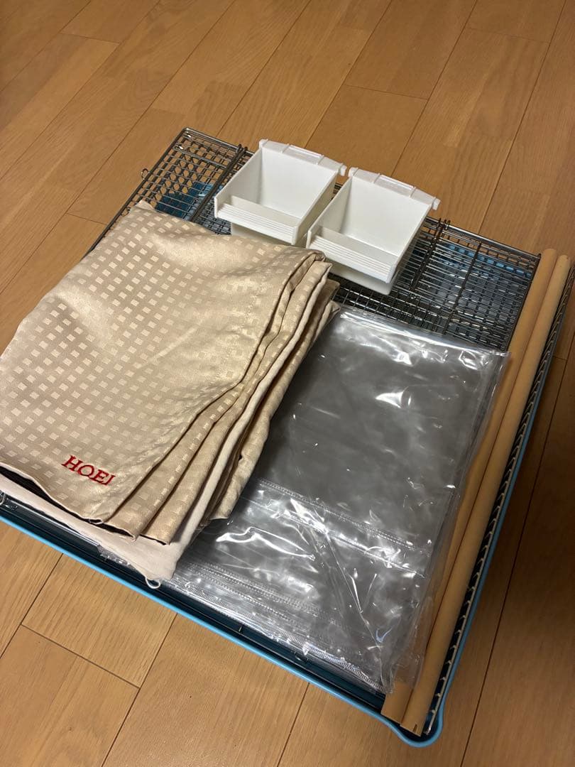 美品！HOEI鳥かご465 おやすみカバー、防寒カバー付き