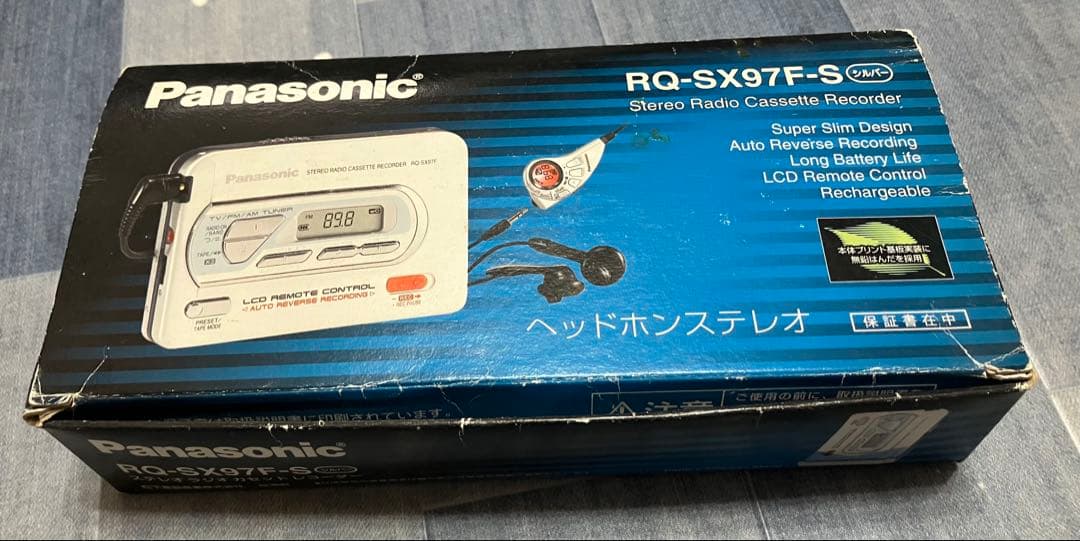 N3388 RQ-SX97F-S カセットレコーダー　ジャンク