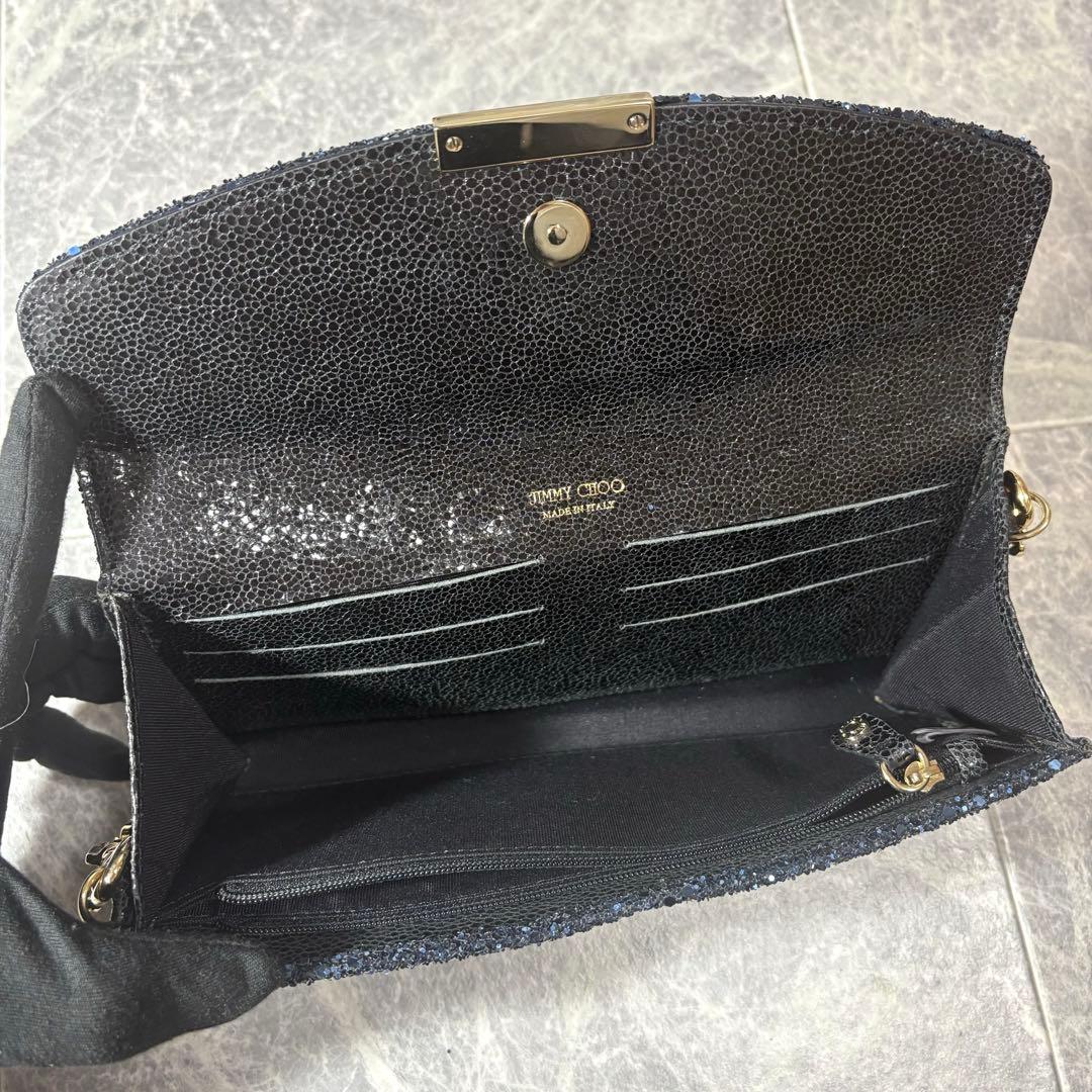 ⭐︎JIMMY CHOO⭐︎ 2way スパンコール クラッチバッグ　ワンショルダー