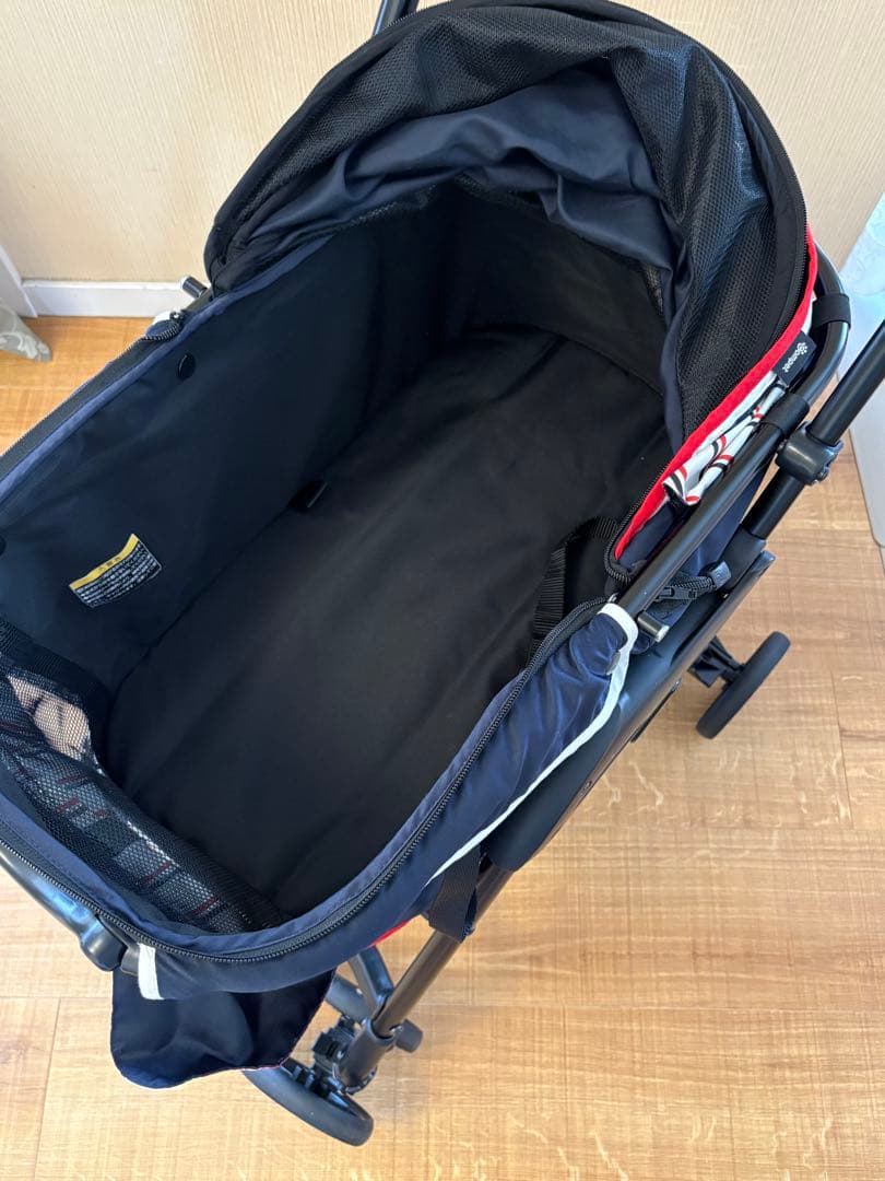 【美品/肩ベルト・取扱い説明書】コムペット ミリミリライトαEGロング ネイビー