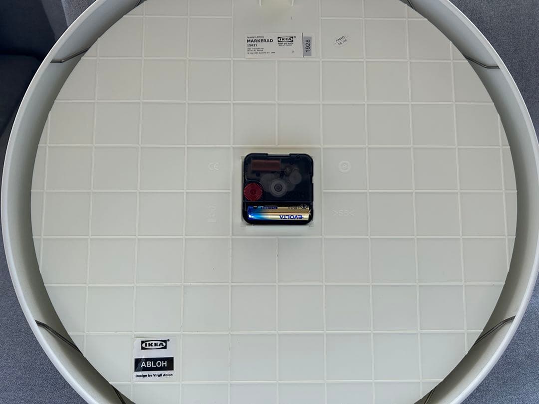 Virgil IKEA 時計 Abloh MARKERAD Wall Clock