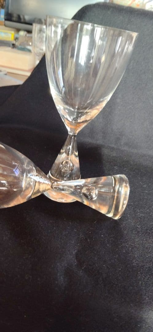 デンマークのヴィンテージワイングラス